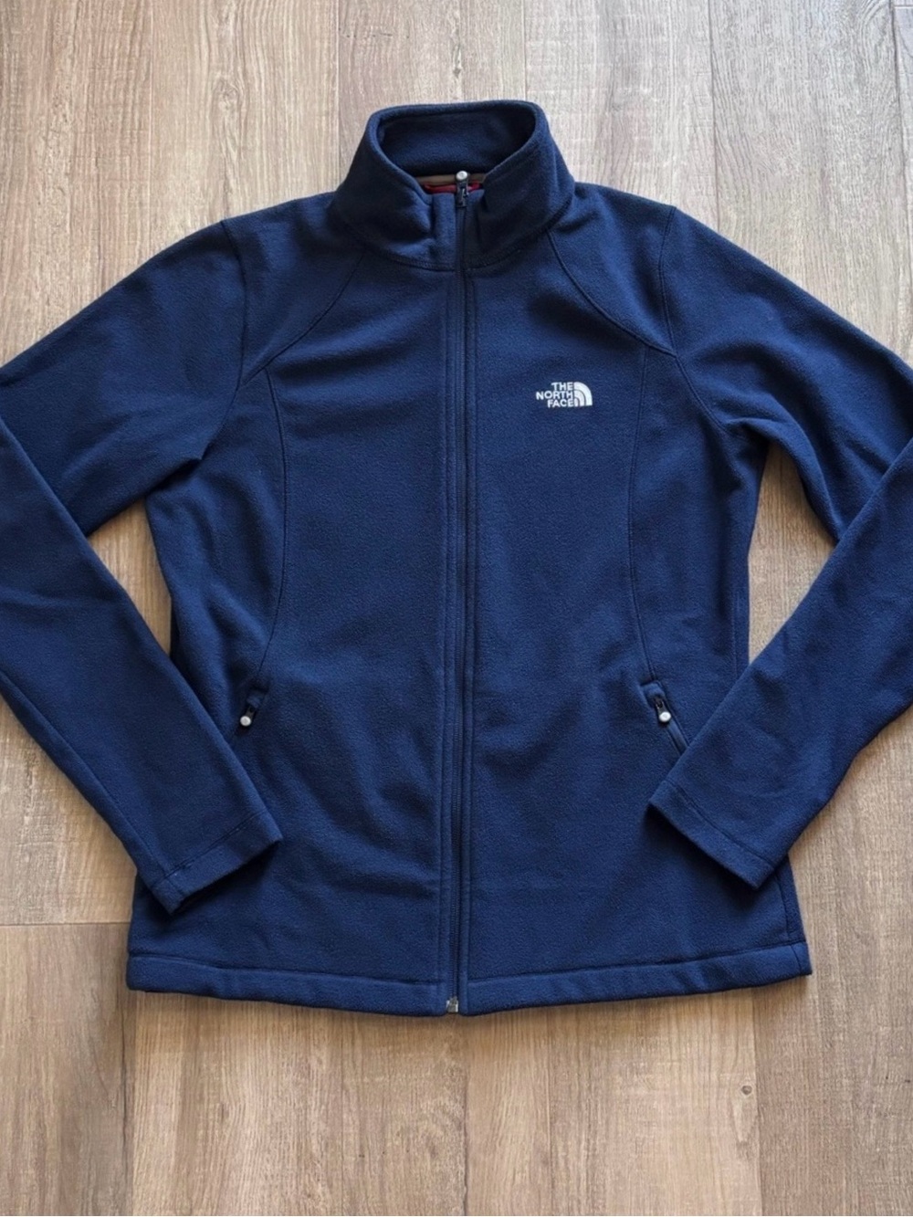 The North Face Full-Zip Fleece Jacket in Navy